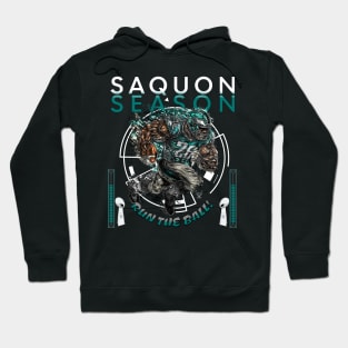 Saquon Season! - Saquon Barkley: Run The Ball! Philadelphia Eagles Hoodie